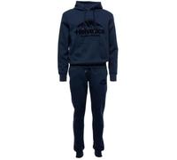 Ensemble de survêtement Helvetica AMSTERDAM - Réf. AMSTERDAM-BLEUMARINE. Couleur : Bleu marine. Détails. - Col à capuche. - Manches XS