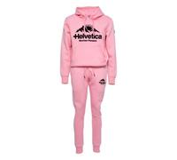 Ensemble de survêtement - Helvetica - AMSTERDAM - Rose - Col à capuche - Manches longues S