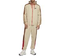 Ensemble de survêtement Nike NSW WOVEN - Beige/Rouge - Manches longues - Fitness - Adulte S