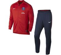 Ensemble de survêtement Nike Paris Saint-Germain Dry Squad Junior - Rouge - Football - Manches longues 13-14 ans