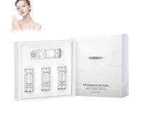 Ensemble De Système D'infusion De Microaiguillage, Sérum De Microaiguillage | Avec 3 Bouteilles De Sérum Et 1 Rouleau Tiefenfeuchtigkeit & Anti-Folten Gesichtsserum, Microneedling Gesichtspflege