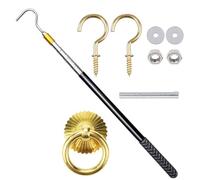 Ensemble de systèmes de récupération d'échelle multi-usages avec construction légère en aluminium et design d'installation rapide échelle moderne rabattable