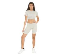 Ensemble de t-shirt et cuissard femme Legea Way Ride Gris M
