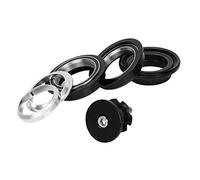 Ensemble de T¨ºtes de Roulement de V¨¦lo, Alliage D'aluminium, Roulement de Fourche Avant, Bol de Rondelle de Casque, Casque de V¨¦lo scell¨¦, Casque Externe de 44 Mm, Roulements de