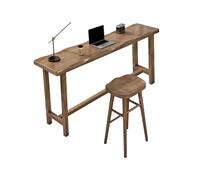 Ensemble De Table À Manger, Table De Bar Et Chaises en Bois Massif, Gain De Place, for La Maison, La Cuisine, Le Salon, La Salle De Fête(1 Table+1 Chairs (A),100cm/39.4in)