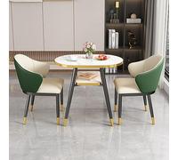 Ensemble de table basse commerciale d'extérieur, négociation polyvalente, réception, terrasse, magasin de thé, magasin de desserts, restaurant, bar, meubles d'hôtel (couleur : vert)