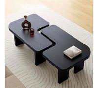 Ensemble de table basse modulable modulable - Design carré à rectangulaire - Pour salon, maison et bureau