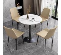 Ensemble de table de conférence pour petites salles de réunion, cuisine, table à manger pour 4 tables basses pour les réunions d'affaires, les conférences, le bureau