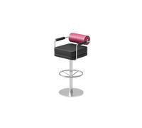 Ensemble De Table Et De Chaises De Bar Industriel en Acier Inoxydable, Bureau De Pub Haut en Métal Moderne for Salon De Whisky, Tabouret De Bistro Élégant for Décoration De Club(G)