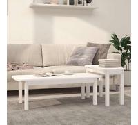 Ensemble de Tables Basses 2 pcs Bois Pin Tables d'Appoint Multicolore vidaXL