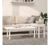Ensemble de Tables Basses 2 pcs Bois Pin Tables d'Appoint Multicolore vidaXL