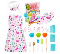 Ensemble De Tabliers De Chef Pour Enfants, 26 Pièces, Ensemble De Cuisson Pour Enfants, Outil De Cuisine De Simulation, Jeu De Jouets, Outils De Fabrication De Pain