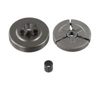 Ensemble de tambour d'embrayage à pignon 45 CC 52 CC 58 CC pour tronçonneuse chinoise 4500 5200 5800, kit de remplacement robuste, longue durée de vie, outil de réparation