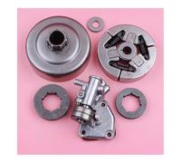 Ensemble de Tambour d'embrayage et d'huile for tronçonneuse 070 .404 8 Dents 7 Dents, pièce de Rechange