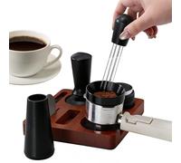 Ensemble de tamper à café | 7 pièces antidérapant universel outil de pression pour le café - Distributeur de café Accessoires Pack d'accessoires pour niveler - Pour une utilisation à la maison, au