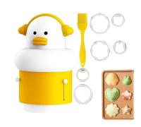 Ensemble de tampons à biscuits - façonneur d'aliments texturés, divers inserts de conception, poignée amovible, base de moulage robuste | Machine à pâtes de précision pour préparation culinaire de Res
