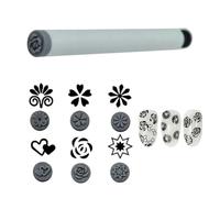 Ensemble de tampons à ongles - Modèles d'estampage des ongles | Stylos à ongles réutilisables | Plaques de stamper | Nail Artt Jelly Stamper pour Nail Artt | Fournitures de manucure pour