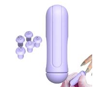 Ensemble de tampons à ongles | Outil de conception d'ongles détachable avec différents motifs | Stylo de précision pour pointillés d'ongles détaillés pour femme