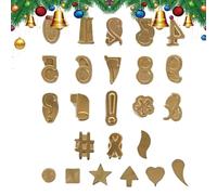 Ensemble de tampons d'alphabet en bois - Kit de lettres de marque en bois chaud pour travaux manuels | Outils de tampon à tête en cuivre pour projets d'estampage, de sculpture, de charpente