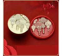 Ensemble de tampons de cire pour sceau de cire - Tête de sceau pour peinture au feu - Pour cachet d'enveloppe - Pour année chinoise style 9