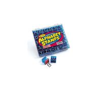 Ensemble de tampons de l'alphabet majuscules Learning Resources de 26 lettres et signes de ponctuation, partir de 4 ans. Tampons de lettres pou