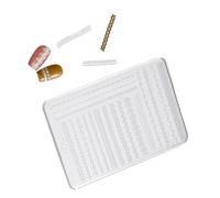 Ensemble de tampons en silicone pour créer des motifs de dentelle florale tactile - Outil de décoration avec durcissement rapide - Ongles printaniers - Fleur en silicone