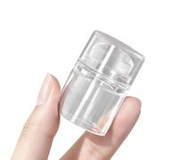 Ensemble de tampons pour ongles en Silicone transparent, avec grilles d'alignement pour des illustrations précises et un Design réutilisable, tampons miniatures transparents pour ongles