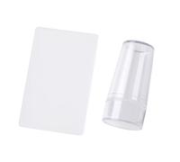 Ensemble de tampons professionnels pour ongles en silicone pratique et grattoir pour créer des designs de manucure uniques pour salon de coiffure