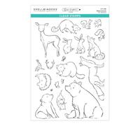 Ensemble de tampons transparents Wild Friends par Josh Griffiths Studio