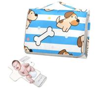 Ensemble de tapis à langer réutilisables avec poche en tissu