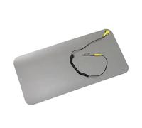 Ensemble de tapis de bureau antistatique avec ligne de mise à la terre et dragonne pour réparation de téléphone, ordinateur, laboratoire, appareil antistatique