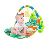 Ensemble de tapis de gymnase pour nourrissons | Toddler Play Activity Zone | musical interactif avec des lumières de piano et des jouets suspendus pour la croissance précoce | Station d'appren
