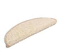 Ensemble de Tapis de Marche pour Escaliers Intérieurs en Bois, Antidérapants et Résistants aux Chocs, avec Bandes Adhésives Double Face, Lavables et insonorisants. (56 x 17 x 3 cm)