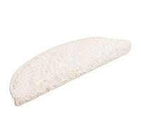 Ensemble de Tapis de Marche pour Escaliers Intérieurs en Bois, Antidérapants et Résistants aux Chocs, avec Bandes Adhésives Double Face, Lavables et insonorisants. (56 x 17 x 3 cm)