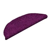 Ensemble de Tapis de Marche pour Escaliers Intérieurs en Bois, Antidérapants et Résistants aux Chocs, avec Bandes Adhésives Double Face, Lavables et insonorisants. (56 x 17 x 3 cm)