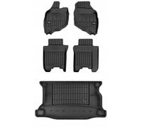 Ensemble de tapis de sol en caoutchouc 3D pour Honda Jazz 2 HB 2002-2008