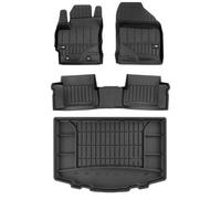 Ensemble de tapis en caoutchouc 3D pour Toyota Auris 2 Hybrid Kombi 2012-2018 d