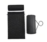 Ensemble de tapis et d'oreiller d'acupression pour le soulagement des douleurs au dos/cou et la relaxation musculaire 68*42*2cm Taille UniquePolypropylène