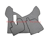 Ensemble De Tapis + Housse En Éco-Cuir Gris Renault Premium Depuis 2005