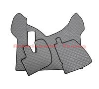 Ensemble De Tapis + Housse En Éco-Cuir Gris Renault Premium Depuis 2005