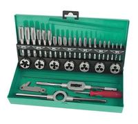 Ensemble de tarauds et de filières - Brüder Mannesmann - 32 pcs - Coffret complet - Accessoires inclus