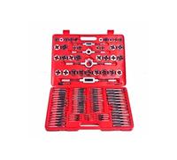 Ensemble de Tarauds et Filières 111 pcs Acier au Carbone Garage Atelier vidaXL