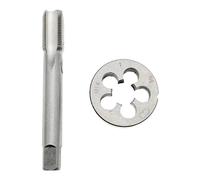 Ensemble de tarauds et filières M14 x 1 pour droitier M14 x 1, matrice de vis M14 x 1, taraud et matrice de filetage M14 x 1 filetage et matrice ronde RH