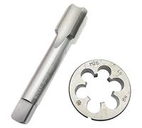 Ensemble de tarauds et filières M26 x 1,5 RH M26 x 1,5, M27 x 1,5 filetage rond pour droitier M27 x 1,5, M30 x 1,5 Taraud et filière droite M30 x 1,5, M23 x 1,5 M23 x 1,5 (M26 x 1,5 cm. Jeu de tarauds