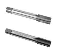Ensemble de tarauds et filières - Outil de réparation de pédale de vélo, tige taraudeuse de manivelle | Taraud de filetage machine et matrice de filetage rond pour main droite, forte applicabilité