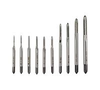 Ensemble de tarauds professionnels en acier rapide pour réparation d'atelier et travaux de fabrication en métal, utilisation en atelier et réparation - Design résistant à l'usure