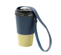 Ensemble de tasse en PP, tasses réutilisables incassables pour boissons chaudes et froides, tasse de café, couvercles de tasse réutilisables, tasse thermique avec un morceau de couverture de tasse, ta