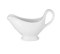 Ensemble de tasses à lait et pots à sauce en céramique blanc pur, avec ou sans poignée, for café, sauce steak, bec verseur anti-goutte(Type 3,Medium)