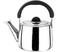 Ensemble de tasses à thé Ensemble de tasses à café en acier inoxydable 304 bouilloire épaississante bouilloire à gaz sifflet à gaz induction cuisinière à thé et soucoupe (taille : 3 L) (5 L)