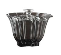Ensemble de tasses à thé Gaiwan en verre anti-explosions pour bureau à domicile